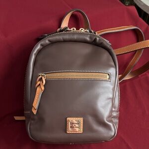 Dooney & Bourke Chocolate Brown Backpack